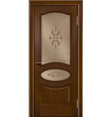 Дверь деревянная межкомнатная Оливия ПО тон-30